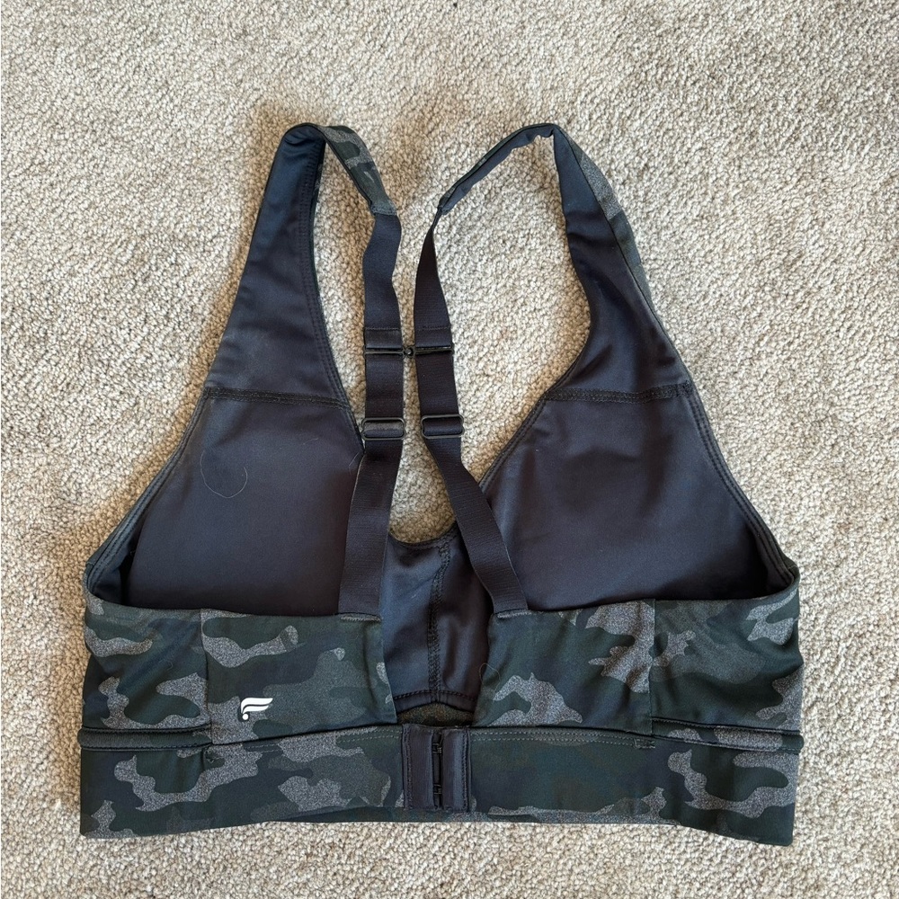 Fabletics Sports Bra - Medium - Camouflage - Worn/Used